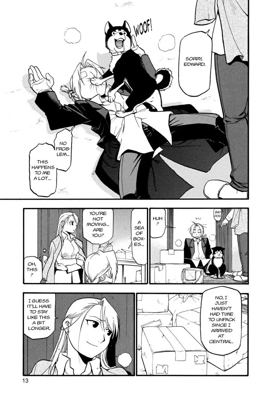 FullMetal Alchemist Chapter 58 page 13 - Chapter 58: The Footsteps Of Ruin