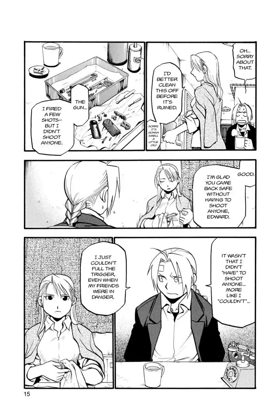FullMetal Alchemist Chapter 58 page 15 - Chapter 58: The Footsteps Of Ruin