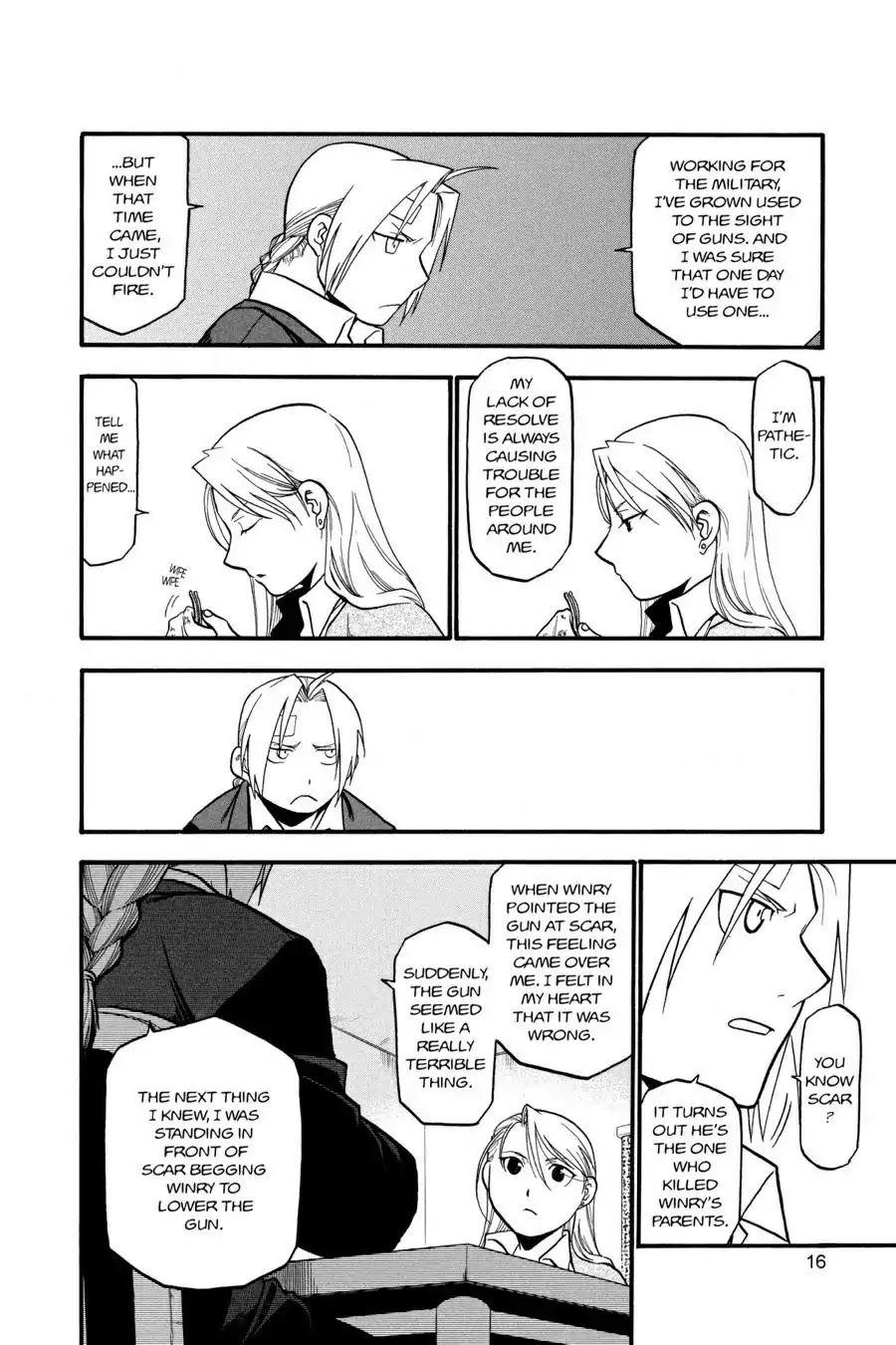 FullMetal Alchemist Chapter 58 page 16 - Chapter 58: The Footsteps Of Ruin