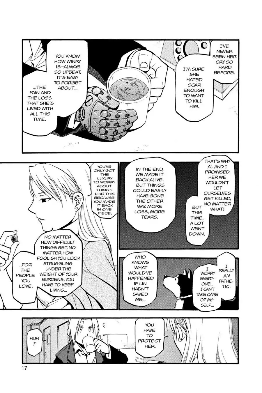 FullMetal Alchemist Chapter 58 page 17 - Chapter 58: The Footsteps Of Ruin