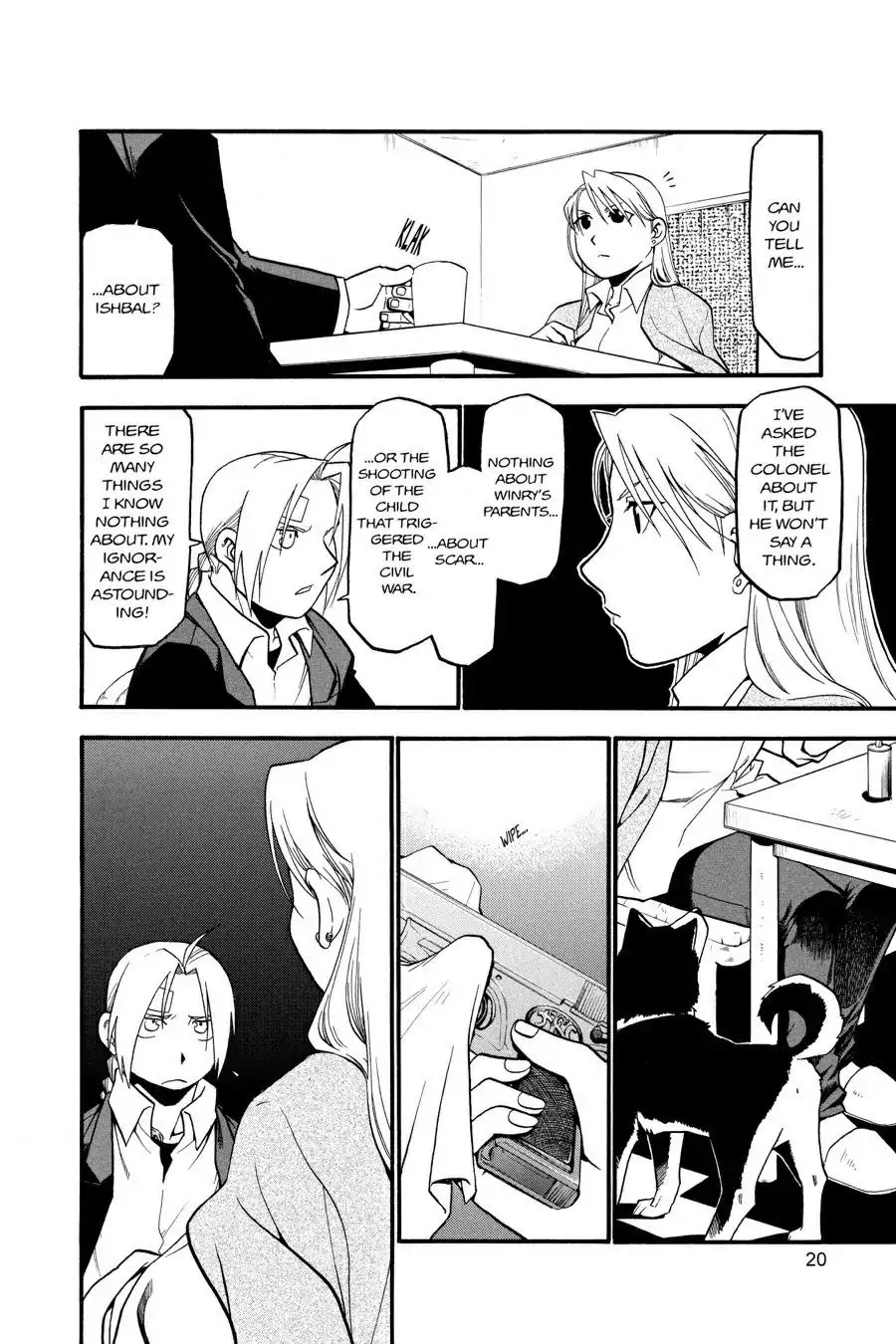 FullMetal Alchemist Chapter 58 page 20 - Chapter 58: The Footsteps Of Ruin