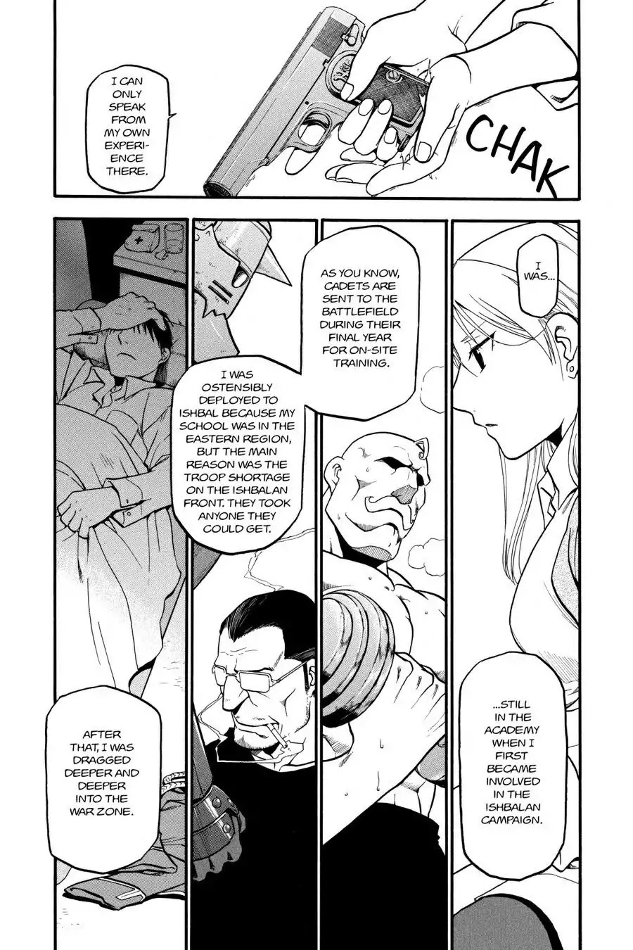 FullMetal Alchemist Chapter 58 page 21 - Chapter 58: The Footsteps Of Ruin