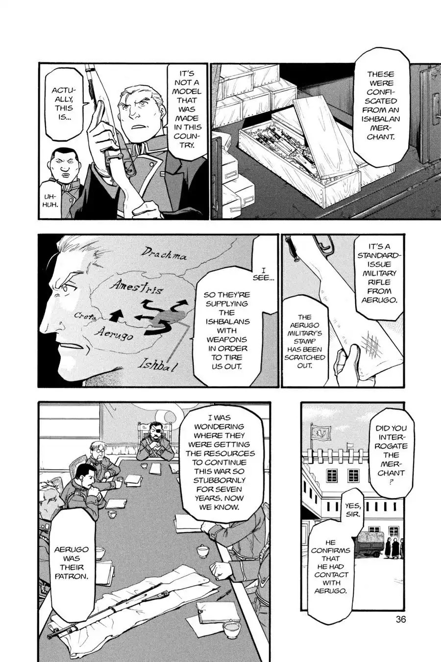 FullMetal Alchemist Chapter 58 page 35 - Chapter 58: The Footsteps Of Ruin