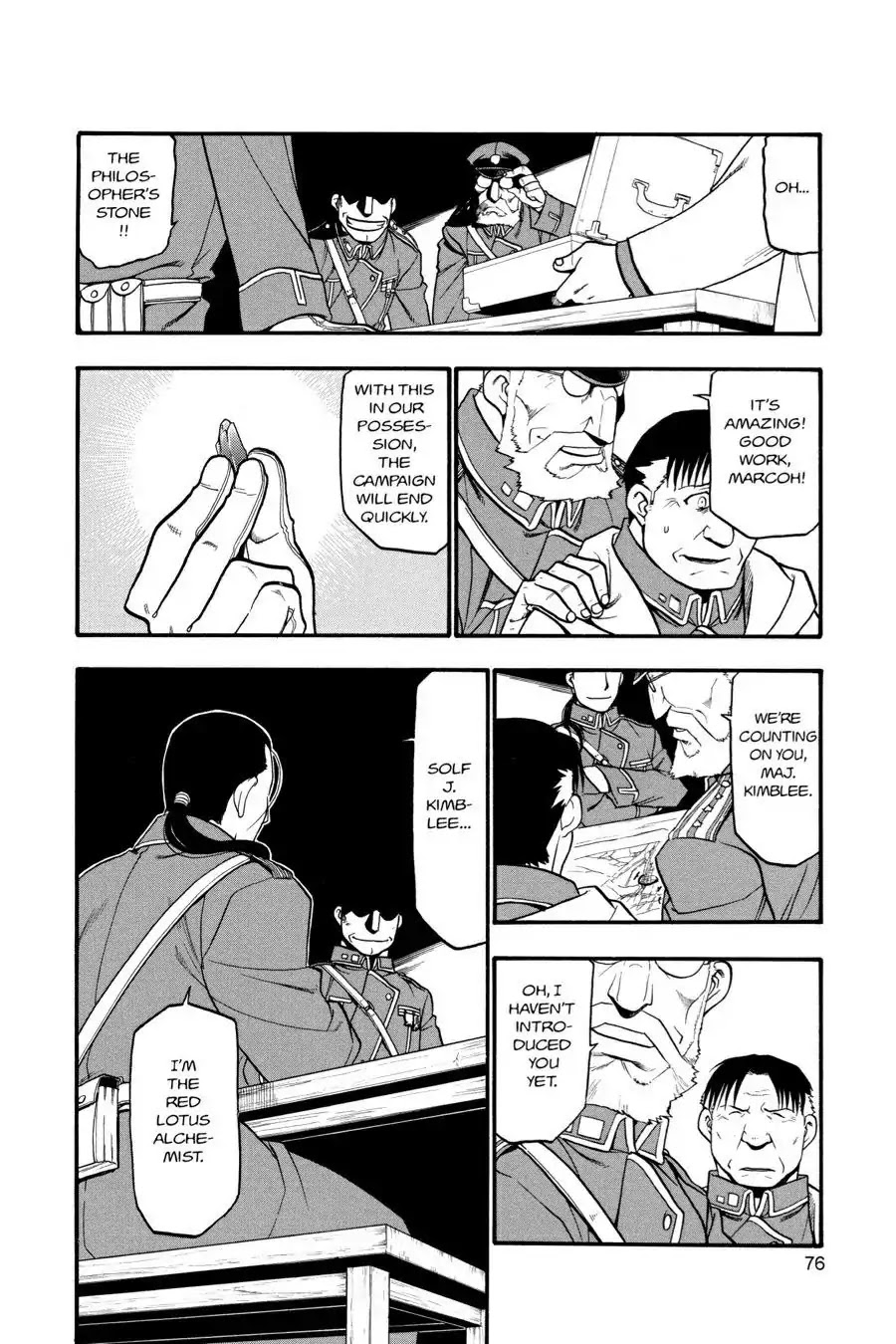 FullMetal Alchemist Chapter 59 page 34 - Chapter 59: The Immoral Alchemist