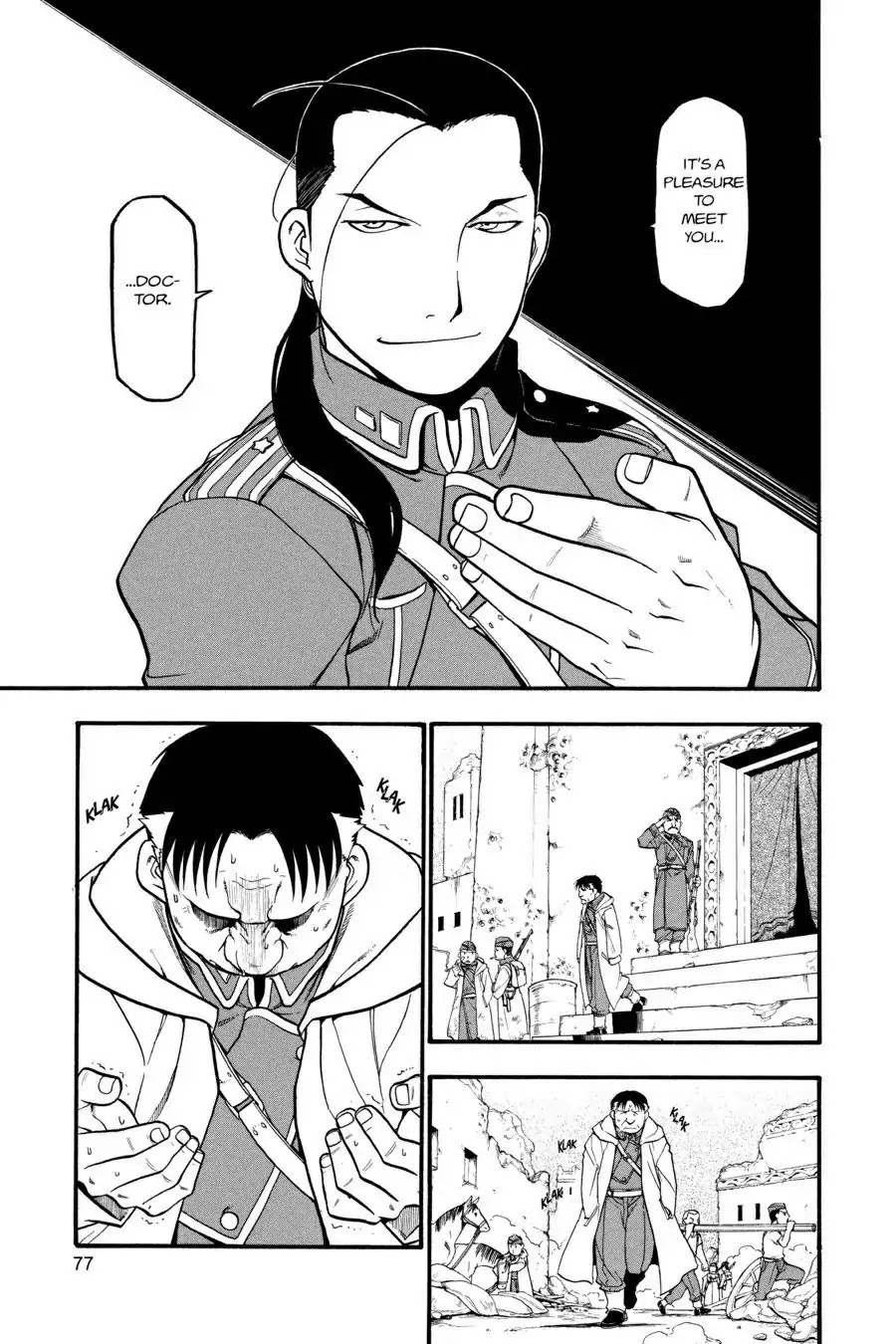 FullMetal Alchemist Chapter 59 page 35 - Chapter 59: The Immoral Alchemist