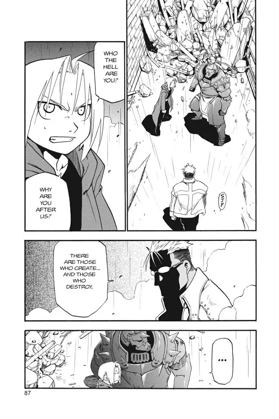 FullMetal Alchemist Chapter 6 page 35 - Chapter 6: The Right Hand of Destruction