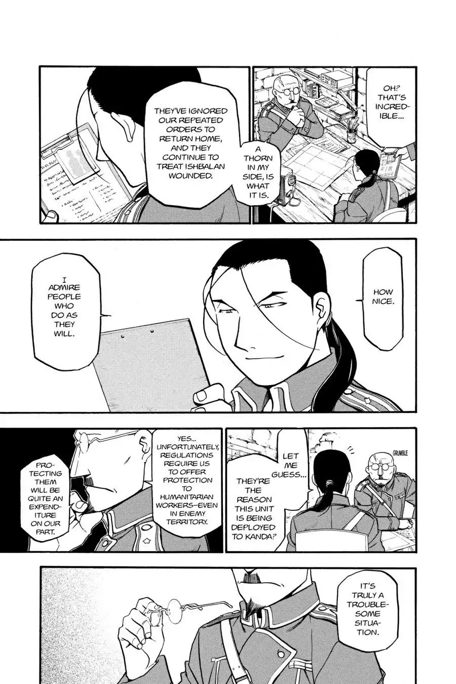 FullMetal Alchemist Chapter 60 page 33 - Chapter 60: In The Absence Of God