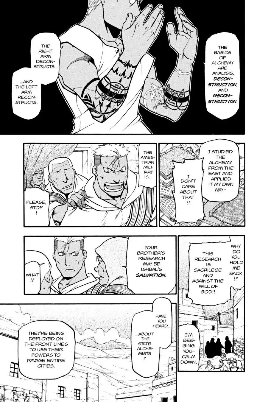 FullMetal Alchemist Chapter 60 page 35 - Chapter 60: In The Absence Of God