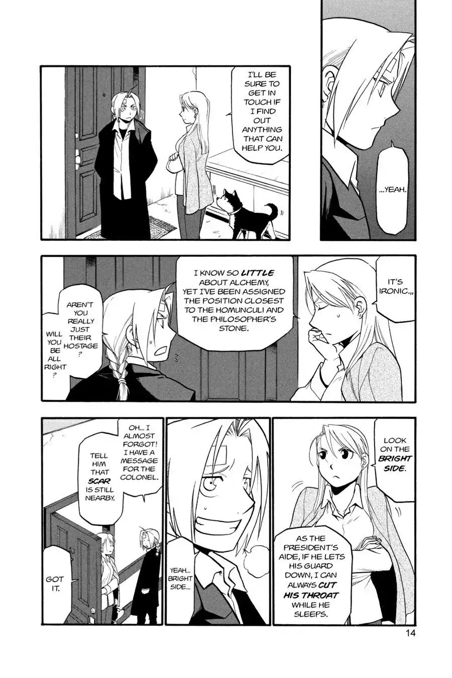 FullMetal Alchemist Chapter 62 page 14 - Chapter 62: Beyond The Dream