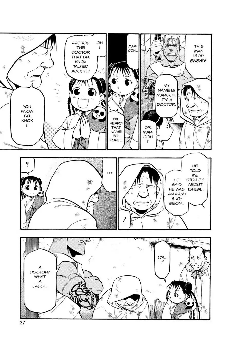 FullMetal Alchemist Chapter 62 page 37 - Chapter 62: Beyond The Dream