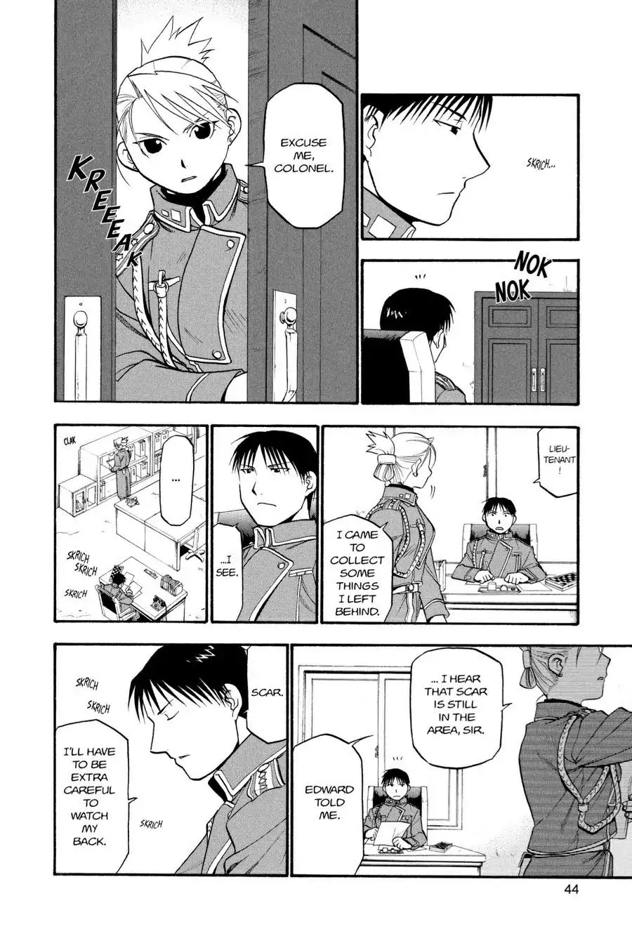FullMetal Alchemist Chapter 62 page 44 - Chapter 62: Beyond The Dream