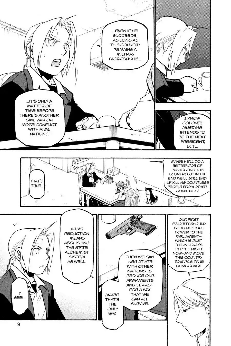 FullMetal Alchemist Chapter 62 page 9 - Chapter 62: Beyond The Dream