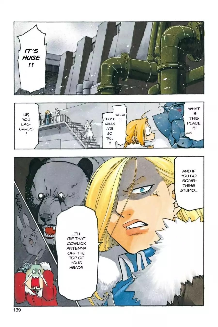FullMetal Alchemist Chapter 65 page 1 - Chapter 65: The Ironclad Rule