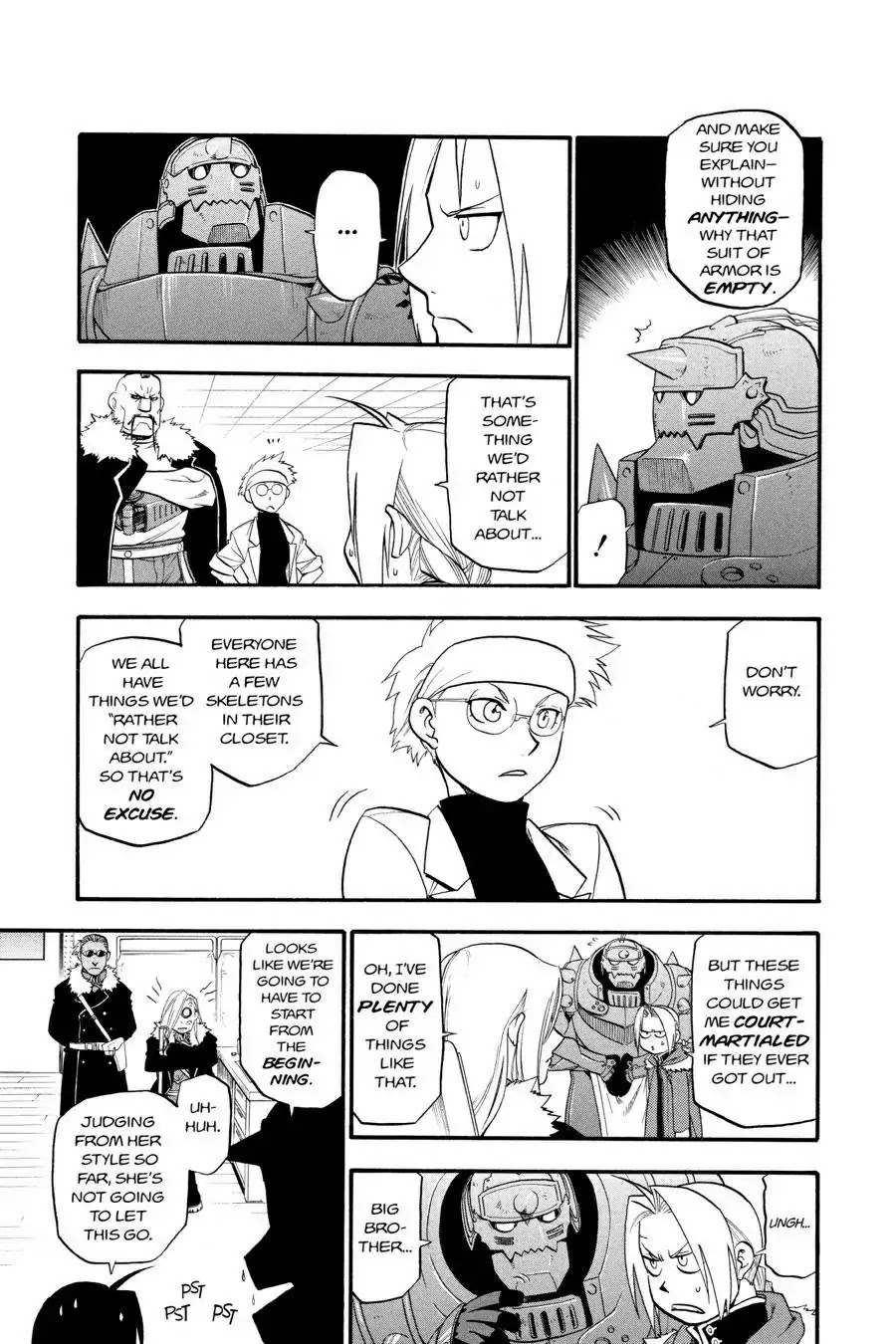 FullMetal Alchemist Chapter 65 page 10 - Chapter 65: The Ironclad Rule