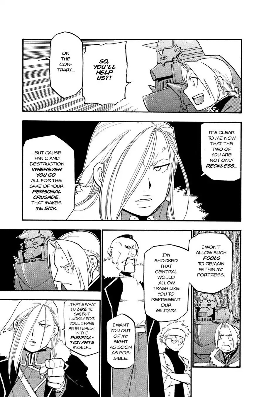 FullMetal Alchemist Chapter 65 page 12 - Chapter 65: The Ironclad Rule