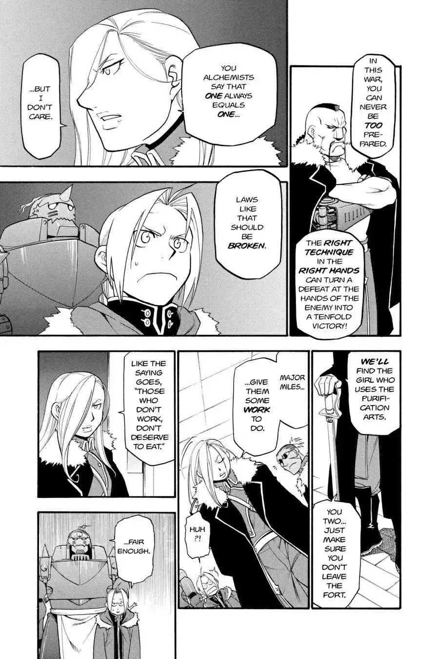 FullMetal Alchemist Chapter 65 page 14 - Chapter 65: The Ironclad Rule