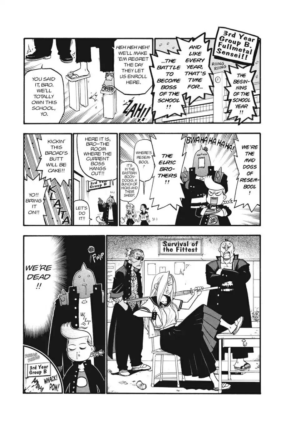 FullMetal Alchemist Chapter 69.5 page 2 - Vol.17 Extra