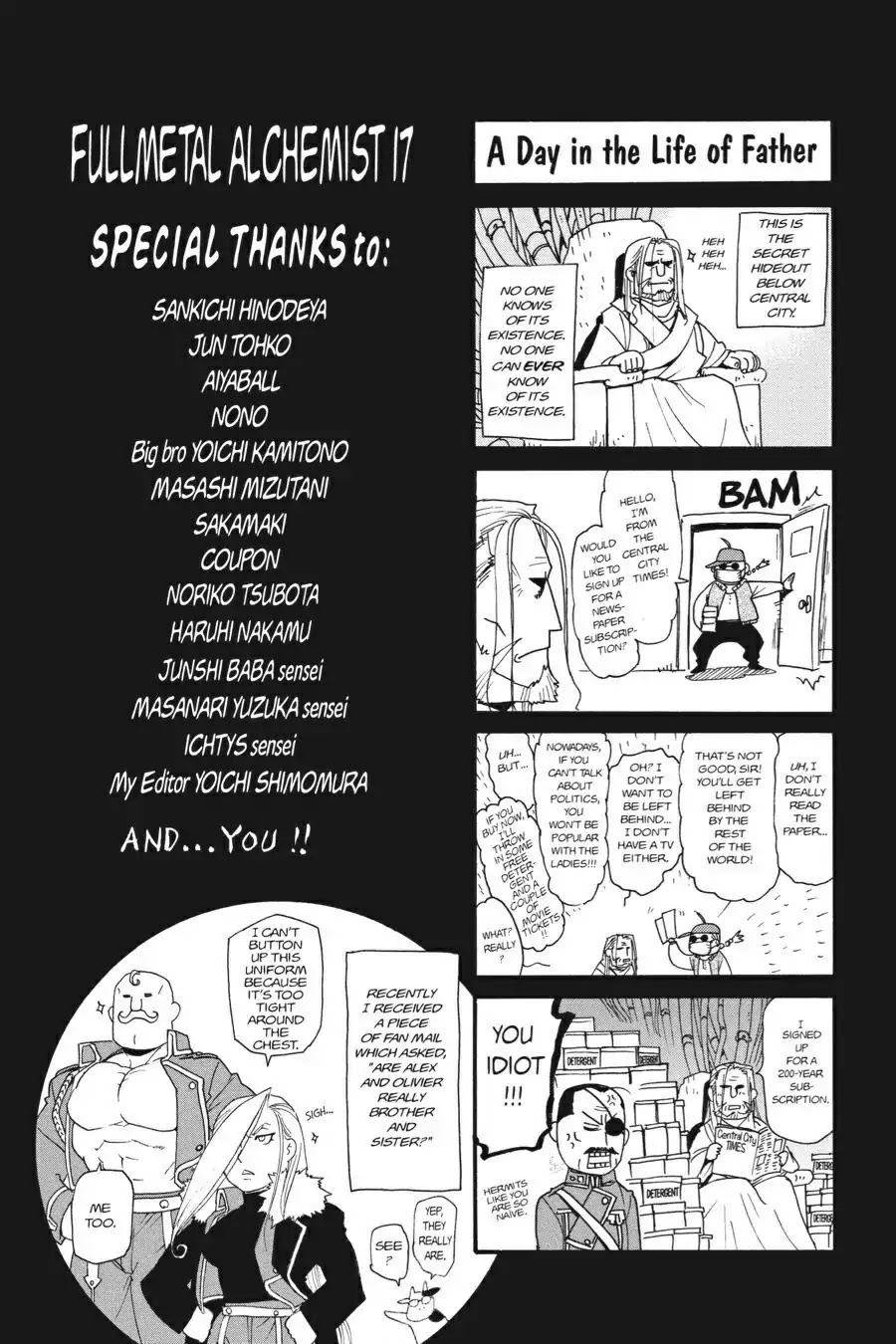 FullMetal Alchemist Chapter 69.5 page 5 - Vol.17 Extra