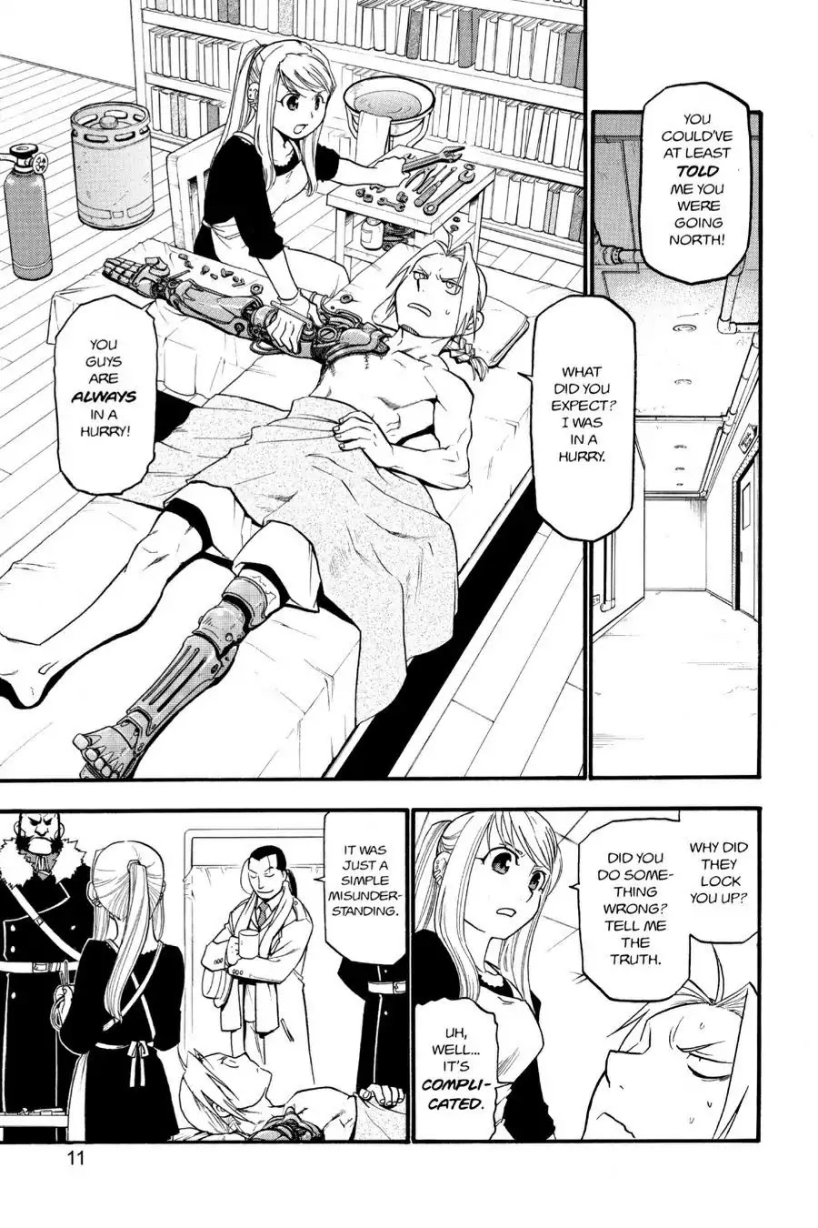 FullMetal Alchemist Chapter 70 page 11 - Chapter 70: The First Homunculus
