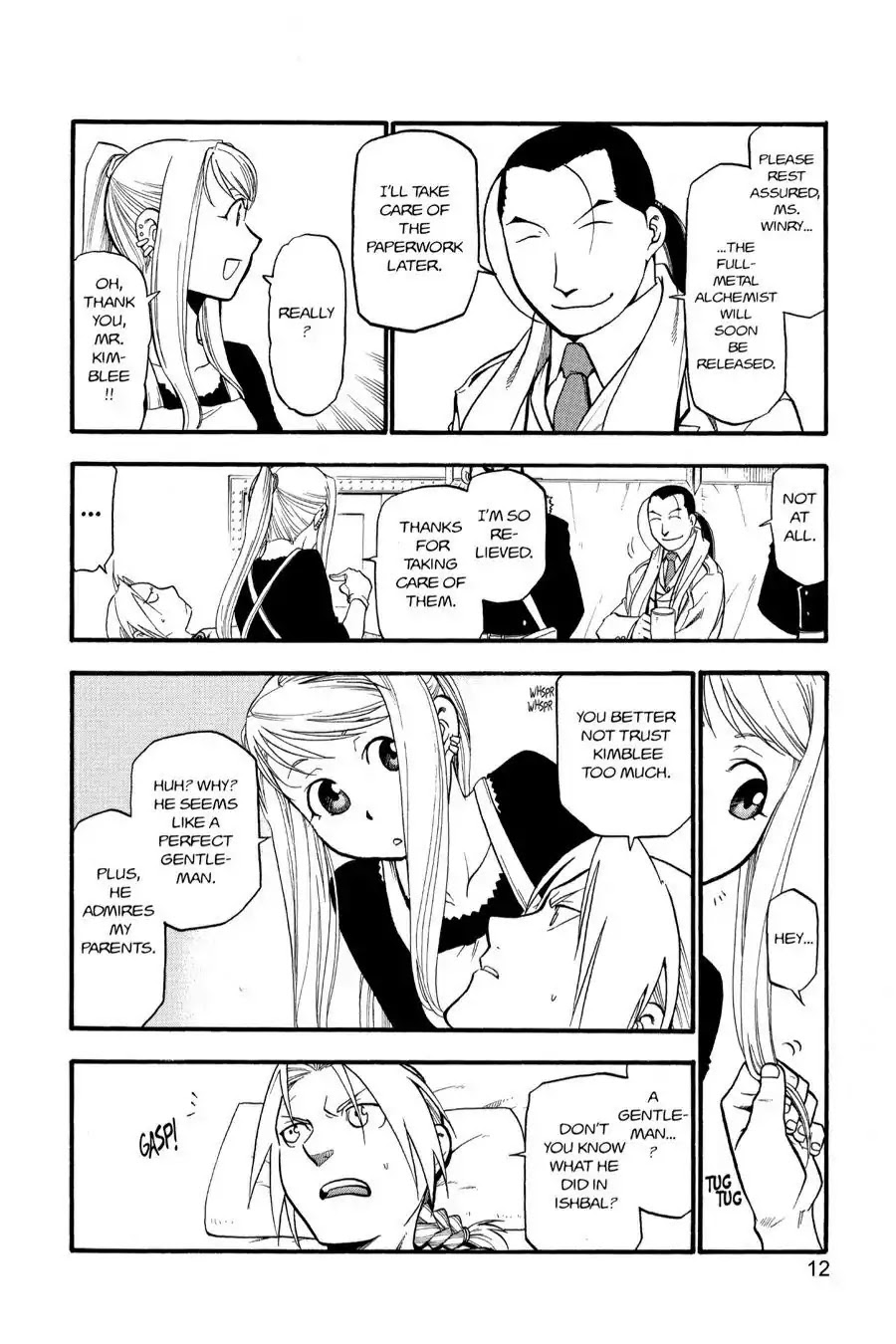 FullMetal Alchemist Chapter 70 page 12 - Chapter 70: The First Homunculus
