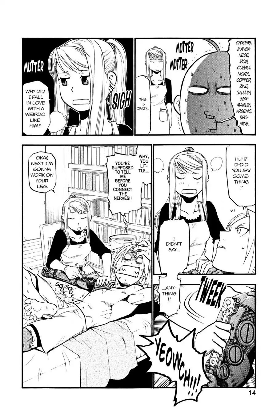 FullMetal Alchemist Chapter 70 page 14 - Chapter 70: The First Homunculus