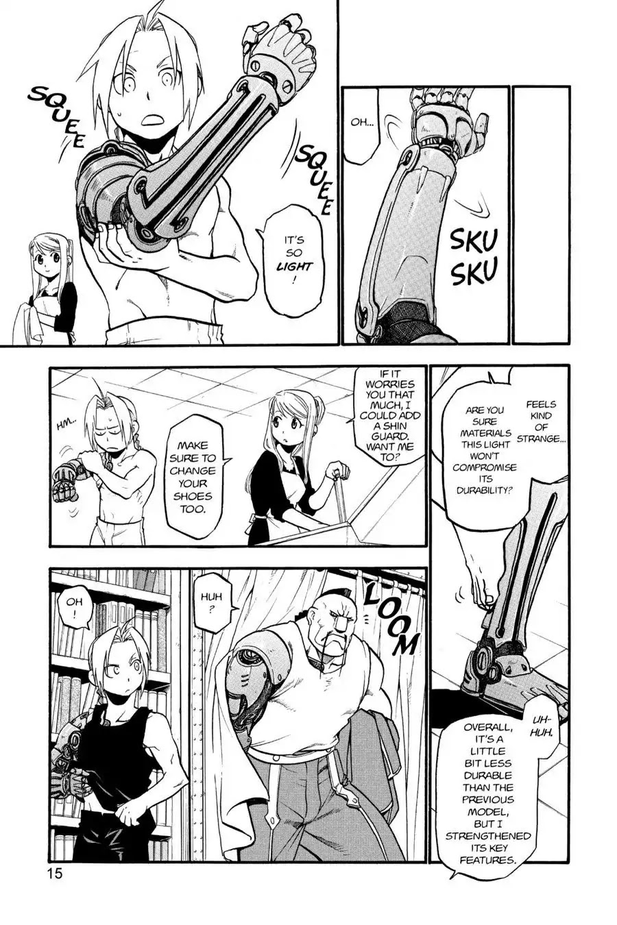 FullMetal Alchemist Chapter 70 page 15 - Chapter 70: The First Homunculus