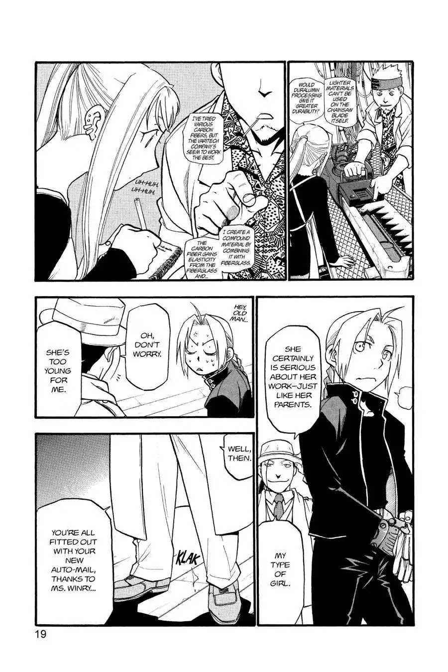 FullMetal Alchemist Chapter 70 page 19 - Chapter 70: The First Homunculus