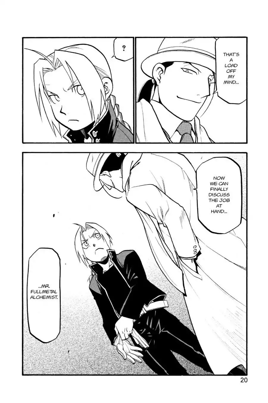 FullMetal Alchemist Chapter 70 page 20 - Chapter 70: The First Homunculus
