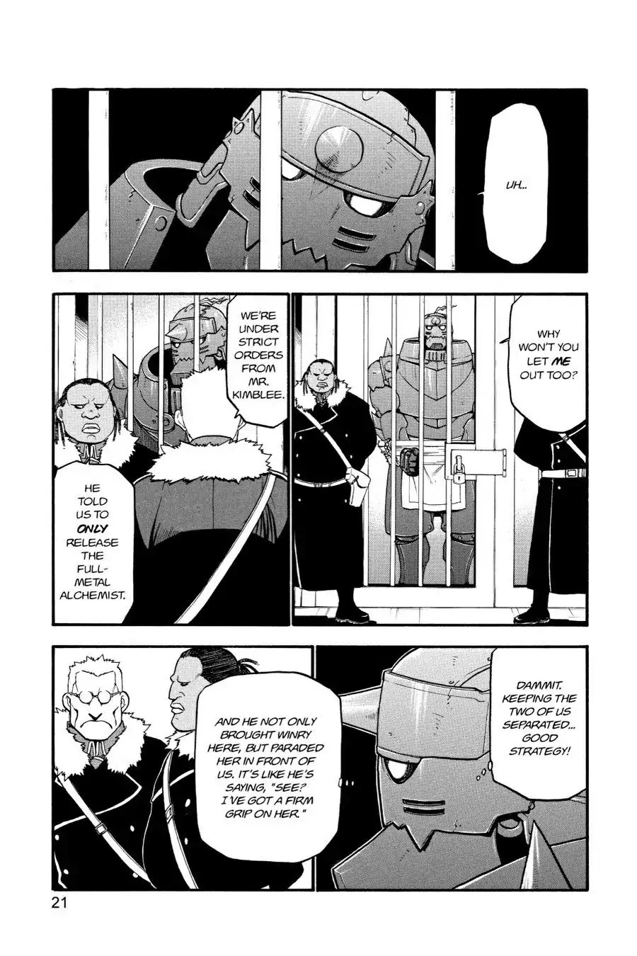 FullMetal Alchemist Chapter 70 page 21 - Chapter 70: The First Homunculus