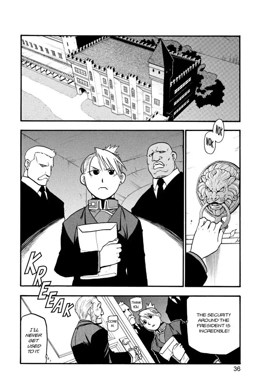 FullMetal Alchemist Chapter 70 page 36 - Chapter 70: The First Homunculus