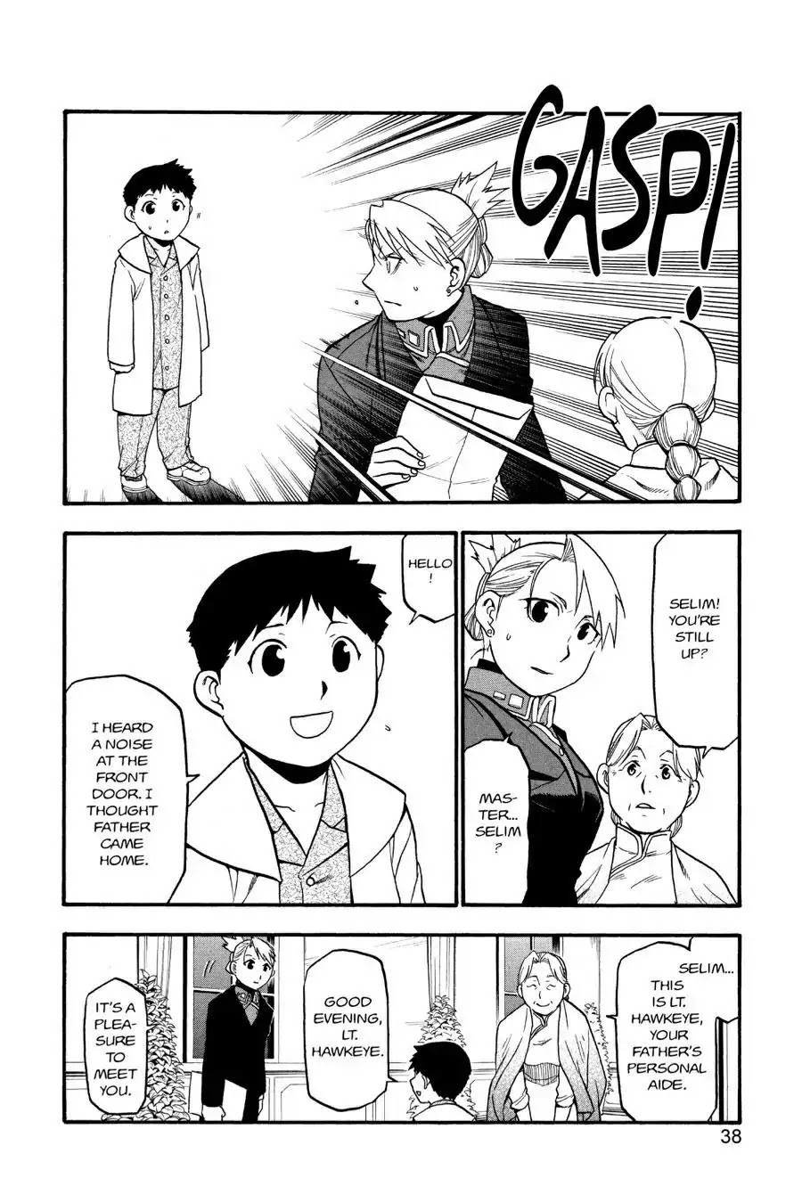 FullMetal Alchemist Chapter 70 page 38 - Chapter 70: The First Homunculus