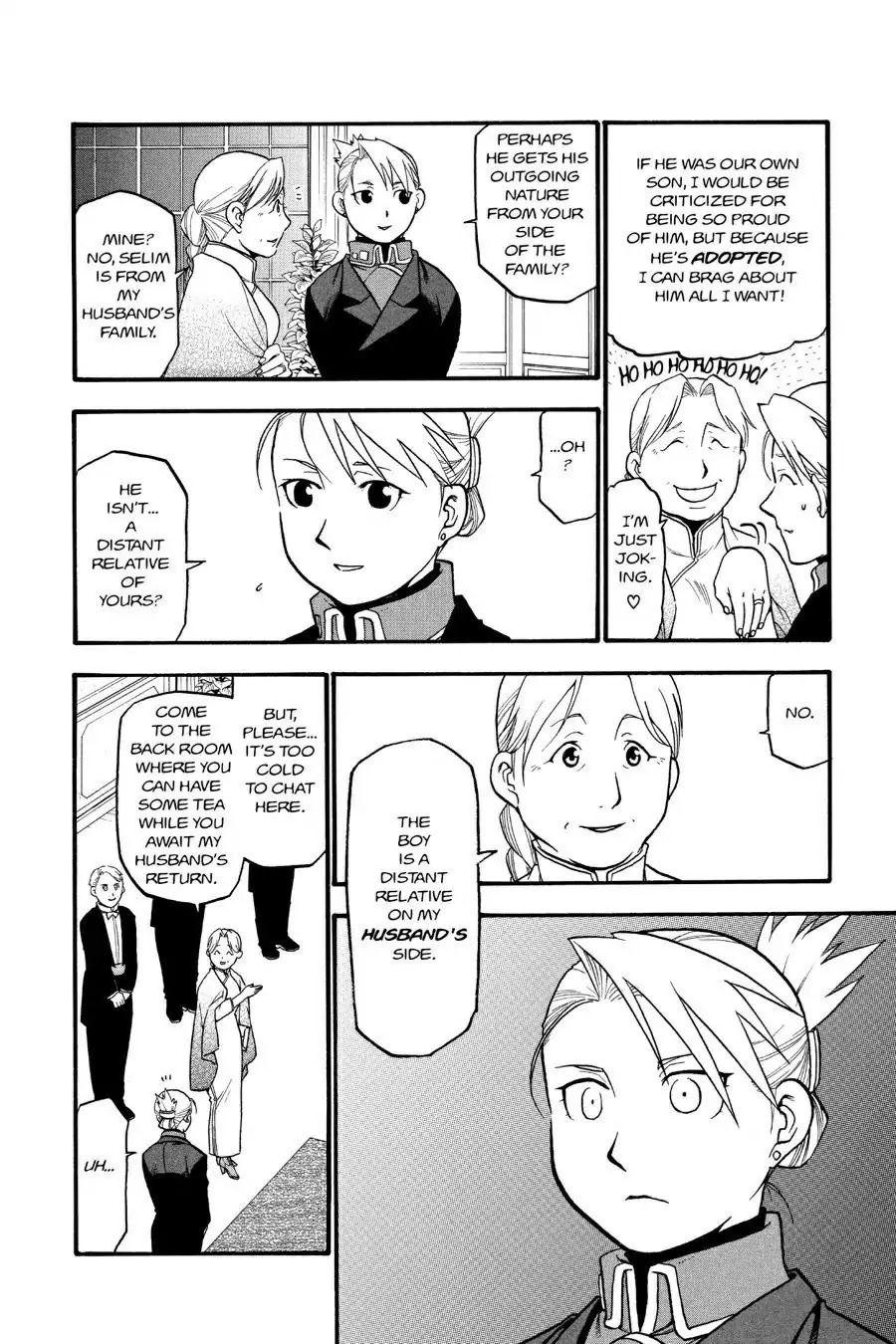 FullMetal Alchemist Chapter 70 page 40 - Chapter 70: The First Homunculus