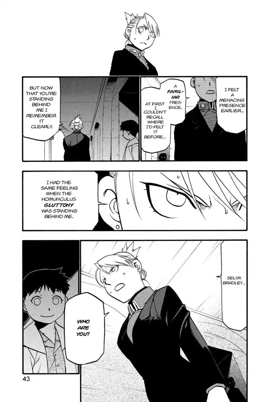 FullMetal Alchemist Chapter 70 page 43 - Chapter 70: The First Homunculus