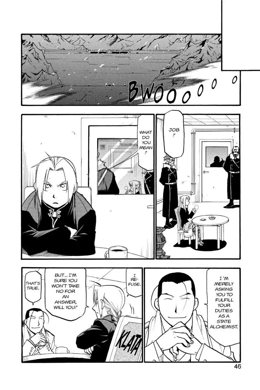 FullMetal Alchemist Chapter 70 page 46 - Chapter 70: The First Homunculus