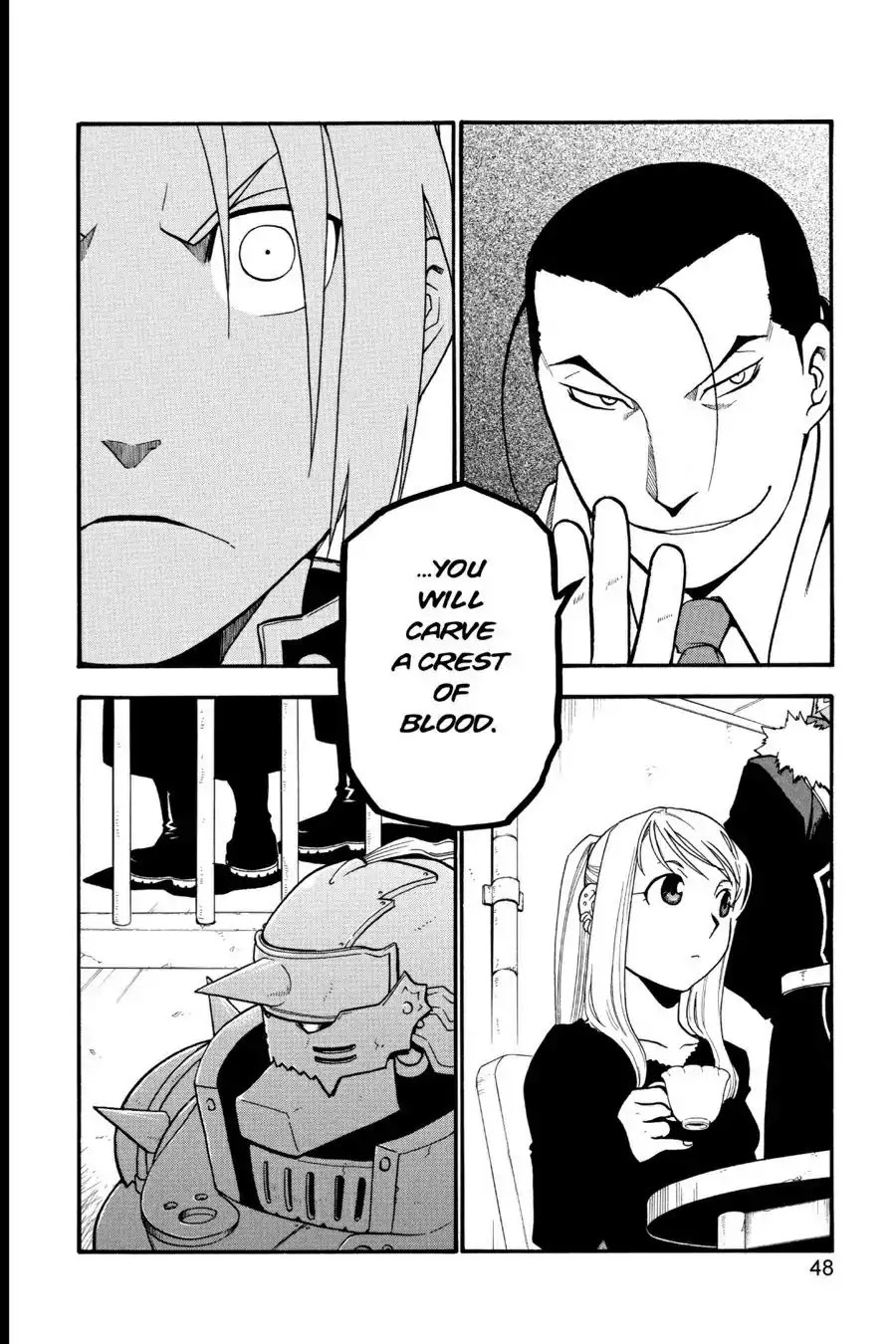 FullMetal Alchemist Chapter 70 page 48 - Chapter 70: The First Homunculus