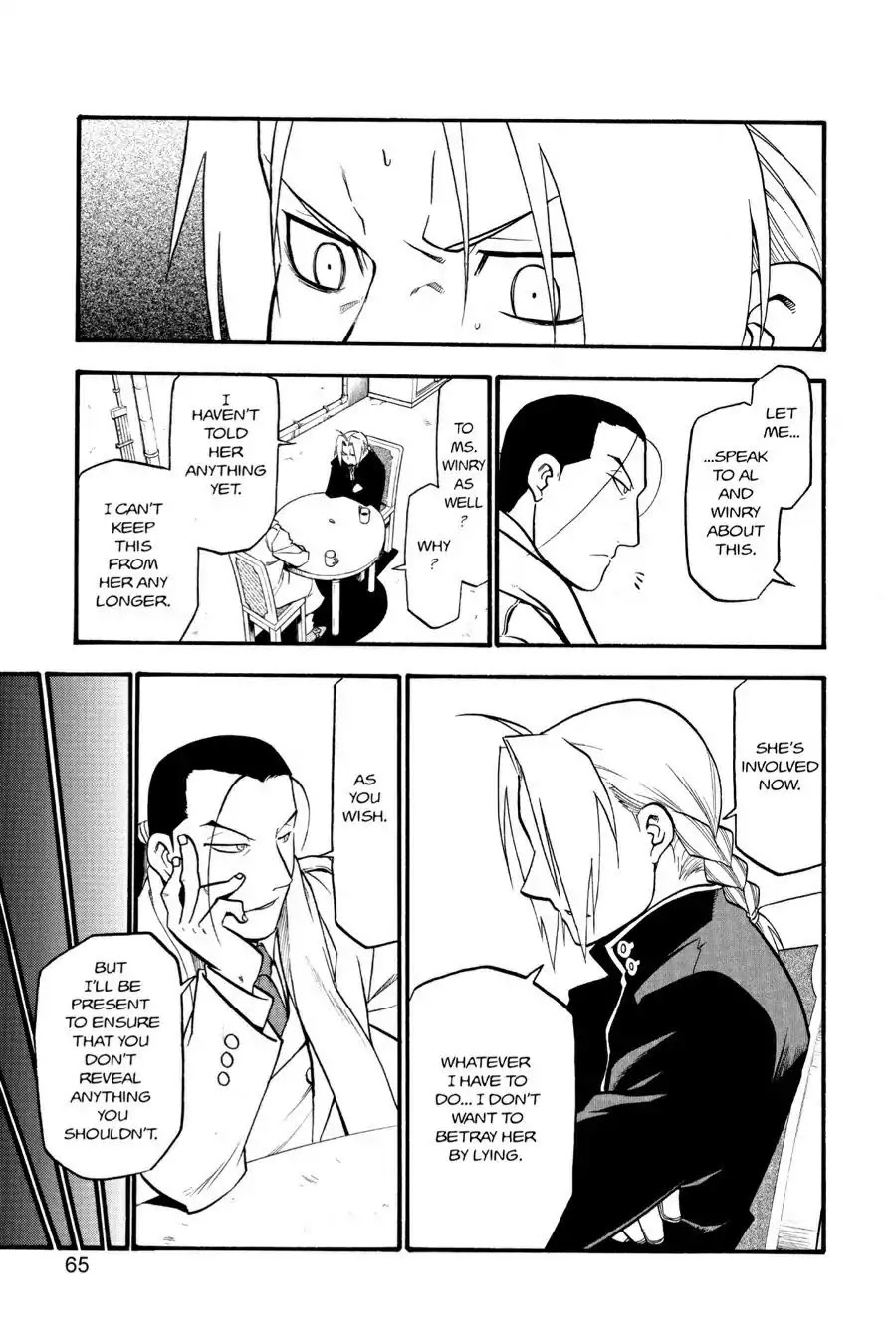 FullMetal Alchemist Chapter 71 page 14 - Chapter 71: In The Grip Of The Red Lotus