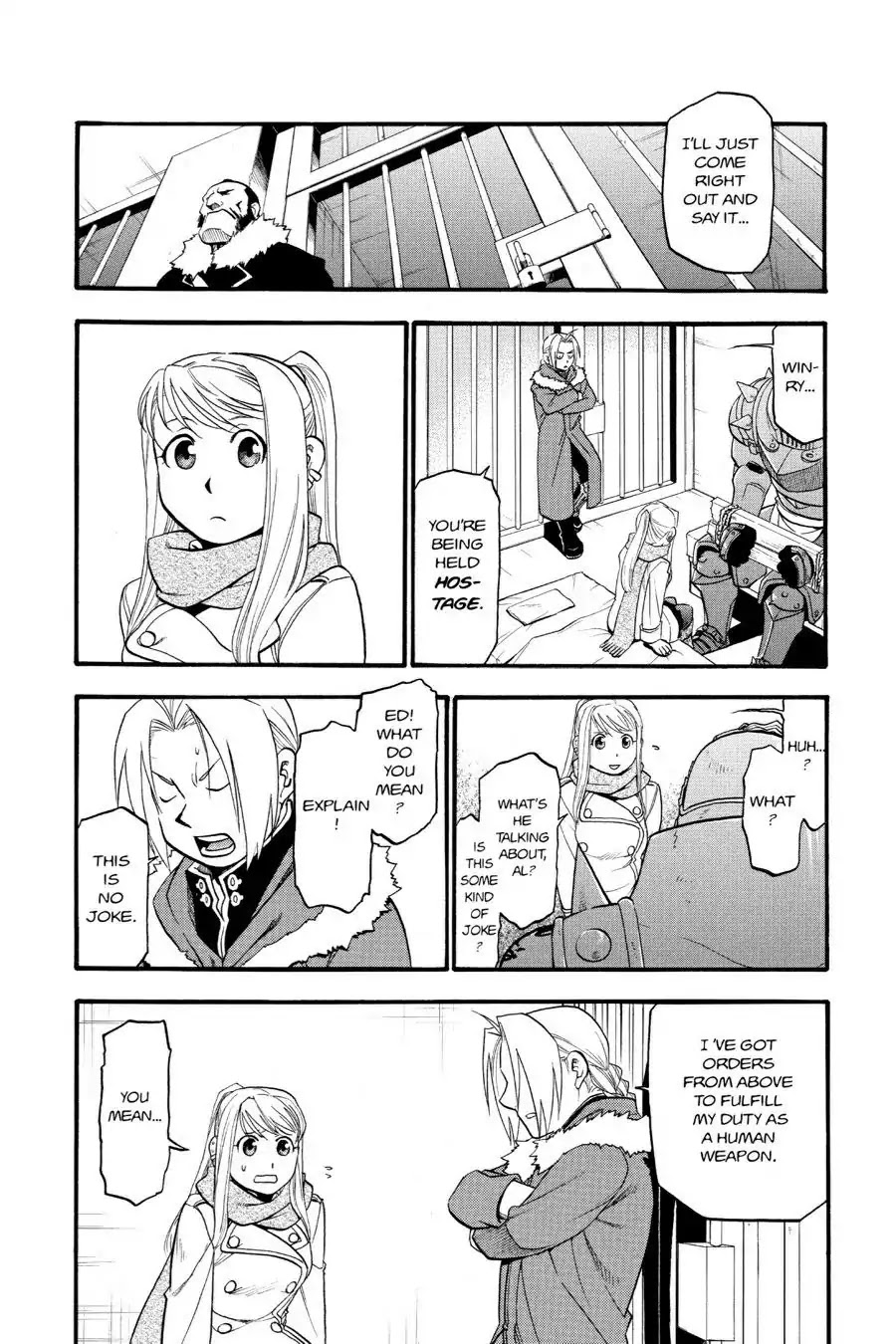 FullMetal Alchemist Chapter 71 page 15 - Chapter 71: In The Grip Of The Red Lotus