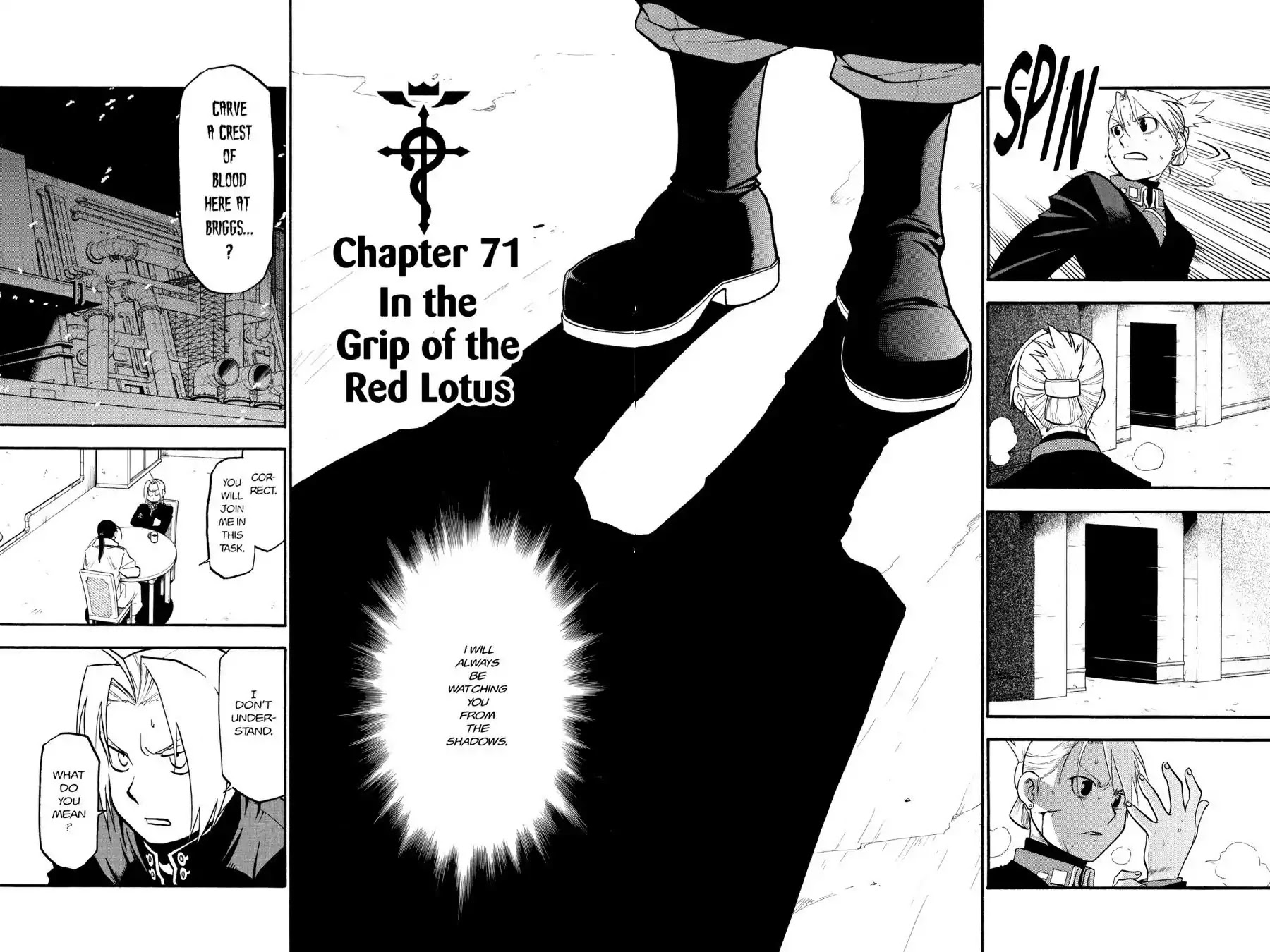 FullMetal Alchemist Chapter 71 page 4 - Chapter 71: In The Grip Of The Red Lotus