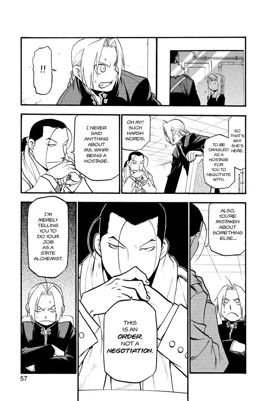 FullMetal Alchemist Chapter 71 page 6 - Chapter 71: In The Grip Of The Red Lotus