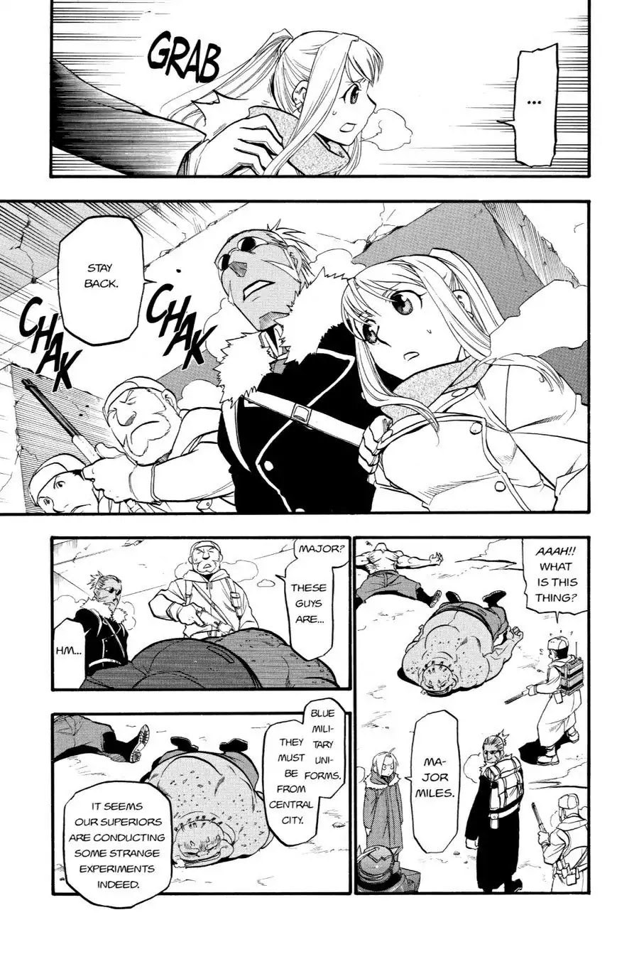 FullMetal Alchemist Chapter 72 page 27 - Chapter 72: A Chain Of Negativity, A Pebble Of Goodness