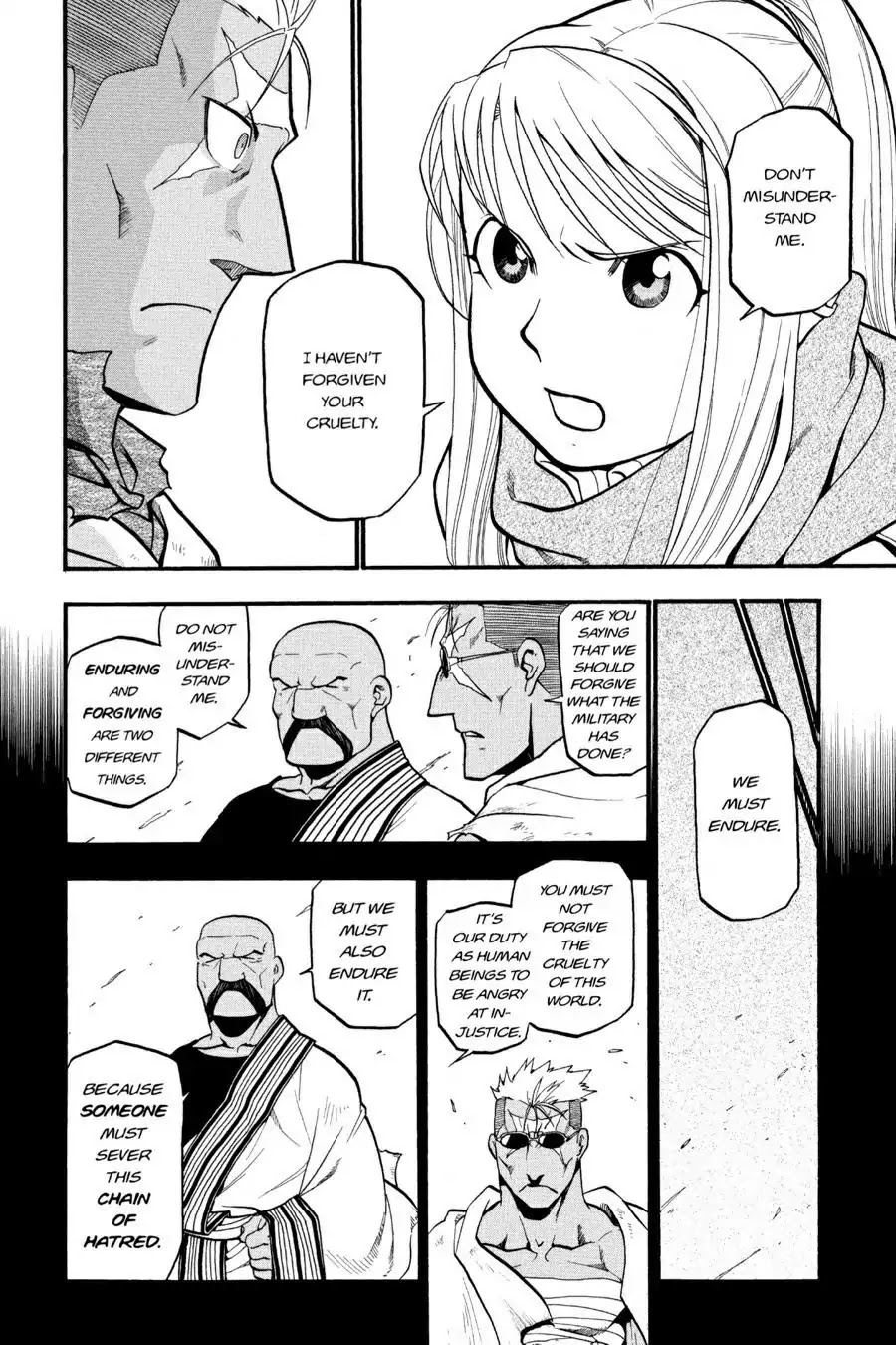 FullMetal Alchemist Chapter 72 page 34 - Chapter 72: A Chain Of Negativity, A Pebble Of Goodness