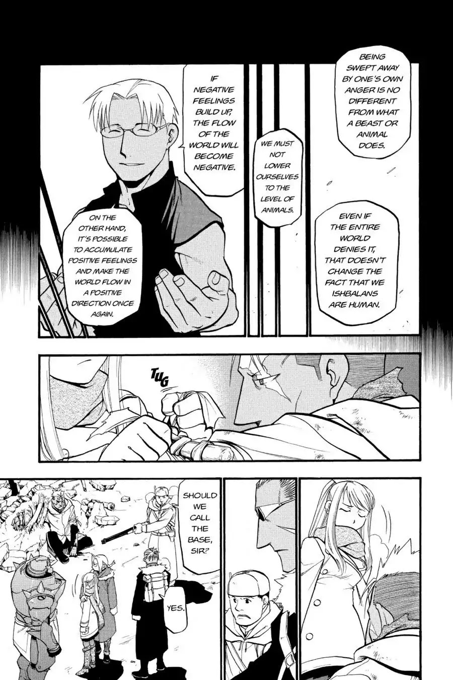 FullMetal Alchemist Chapter 72 page 35 - Chapter 72: A Chain Of Negativity, A Pebble Of Goodness