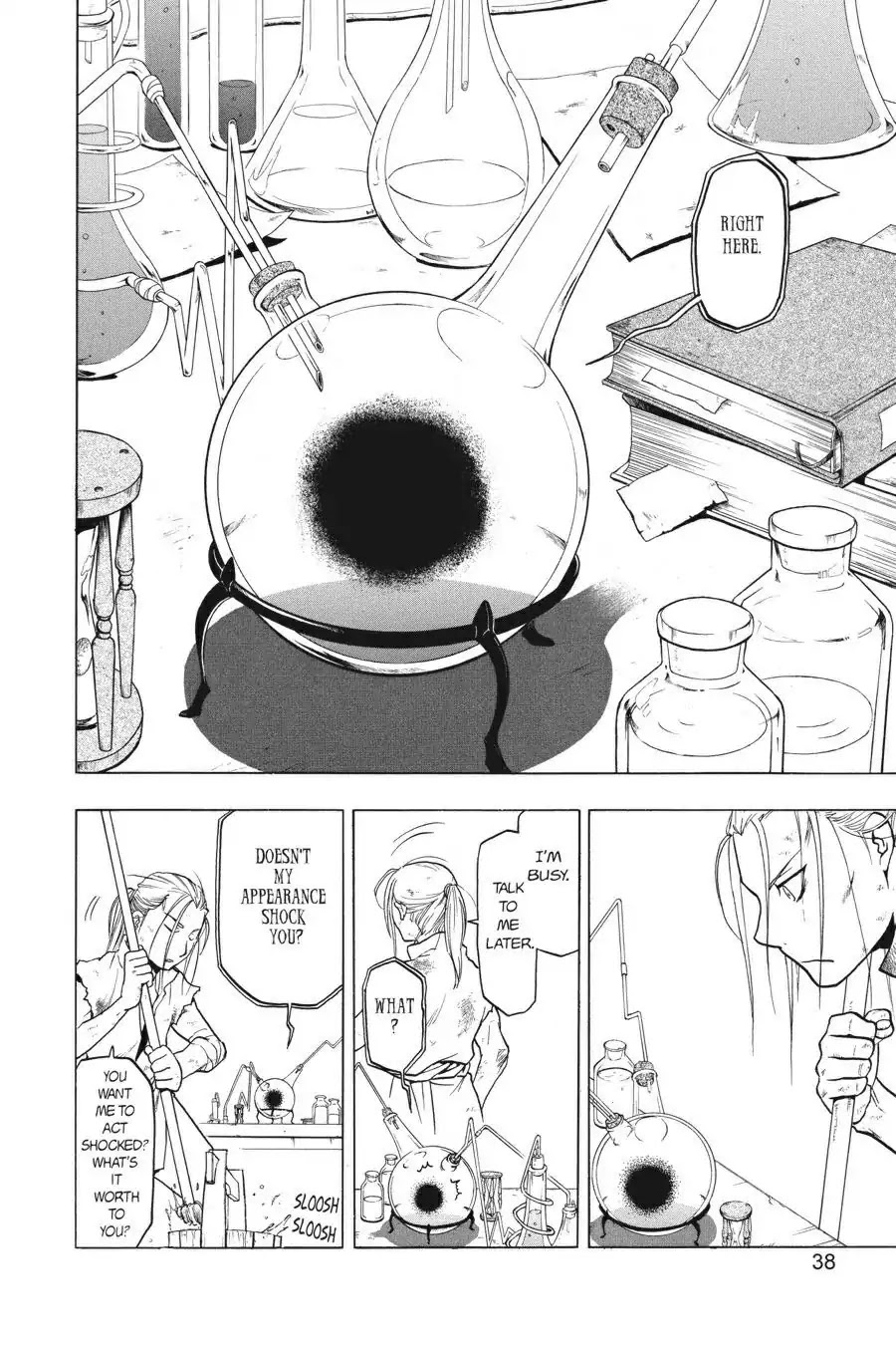 FullMetal Alchemist Chapter 74 page 37 - Chapter 74: The Dwarf in The Flask