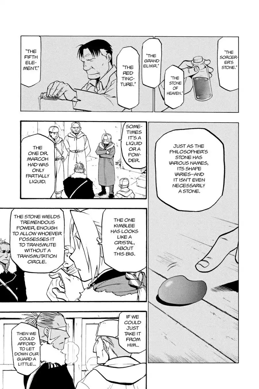FullMetal Alchemist Chapter 76 page 1 - Chapter 76: Shape of A Person, Shape of a Stone