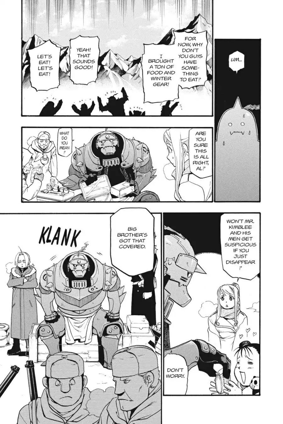 FullMetal Alchemist Chapter 76 page 11 - Chapter 76: Shape of A Person, Shape of a Stone
