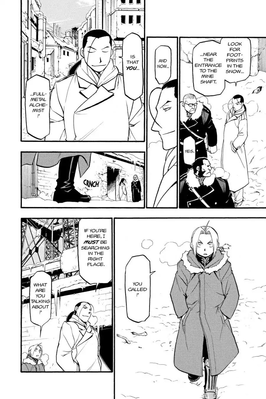 FullMetal Alchemist Chapter 76 page 14 - Chapter 76: Shape of A Person, Shape of a Stone
