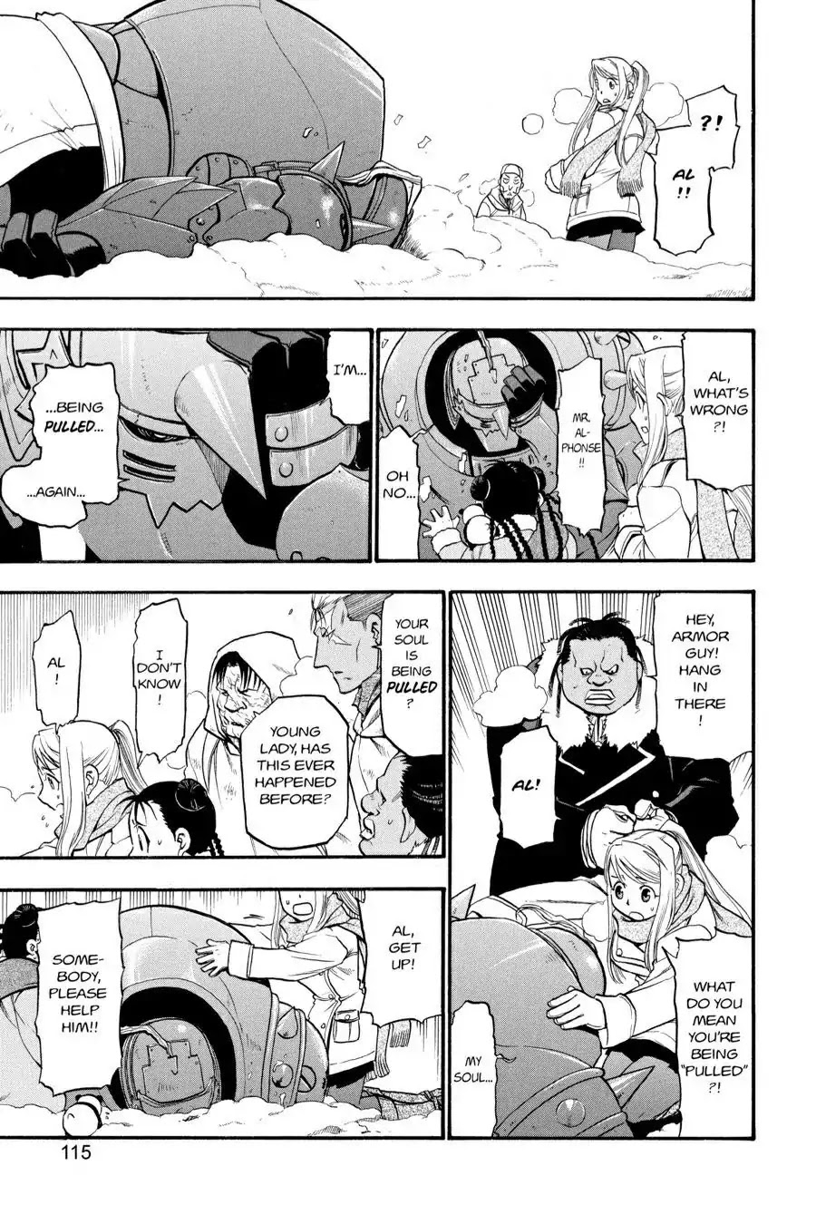 FullMetal Alchemist Chapter 76 page 33 - Chapter 76: Shape of A Person, Shape of a Stone