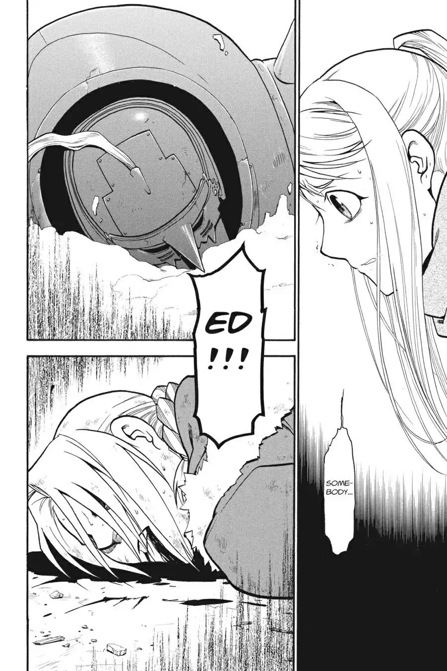 FullMetal Alchemist Chapter 76 page 34 - Chapter 76: Shape of A Person, Shape of a Stone
