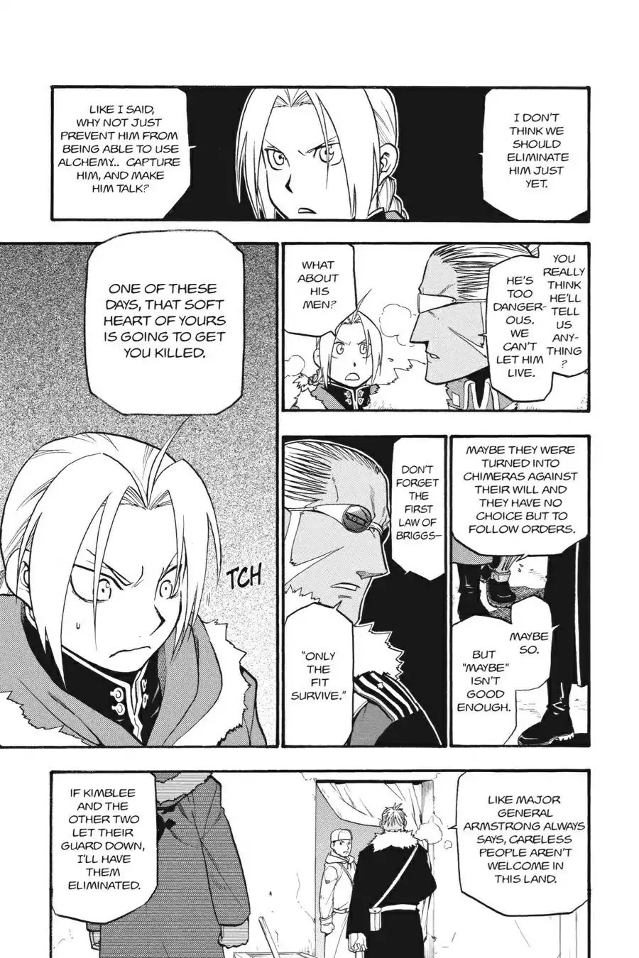 FullMetal Alchemist Chapter 76 page 5 - Chapter 76: Shape of A Person, Shape of a Stone