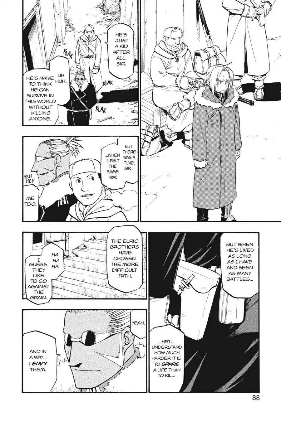 FullMetal Alchemist Chapter 76 page 6 - Chapter 76: Shape of A Person, Shape of a Stone